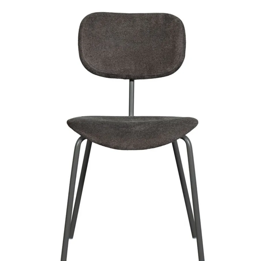 Eetkamerstoelen<WOOOD Eetkamerstoel Link Bruin