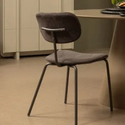 Eetkamerstoelen<WOOOD Eetkamerstoel Link Bruin