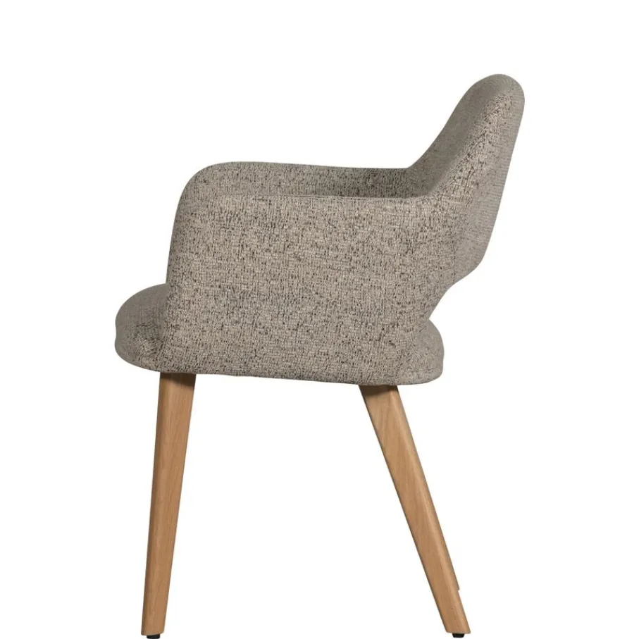 Eetkamerstoelen<WOOOD Eetkamerstoel Murat Beige
