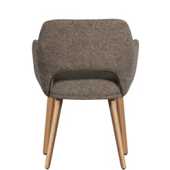 Eetkamerstoelen<WOOOD Eetkamerstoel Murat Taupe