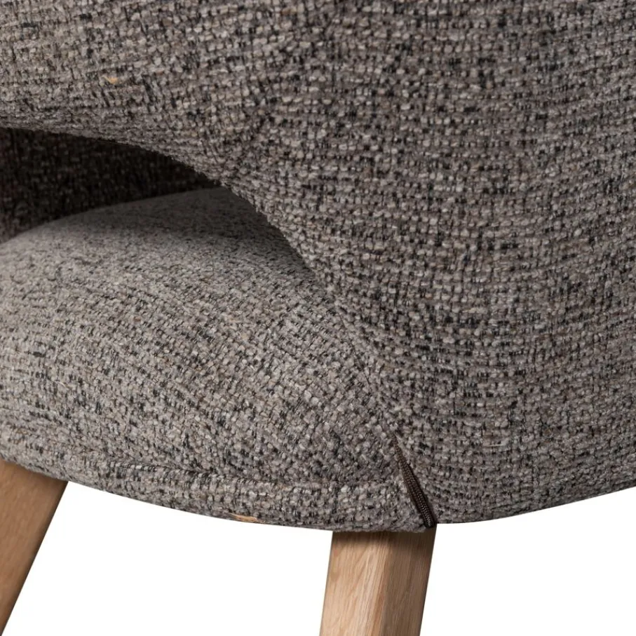Eetkamerstoelen<WOOOD Eetkamerstoel Murat Taupe