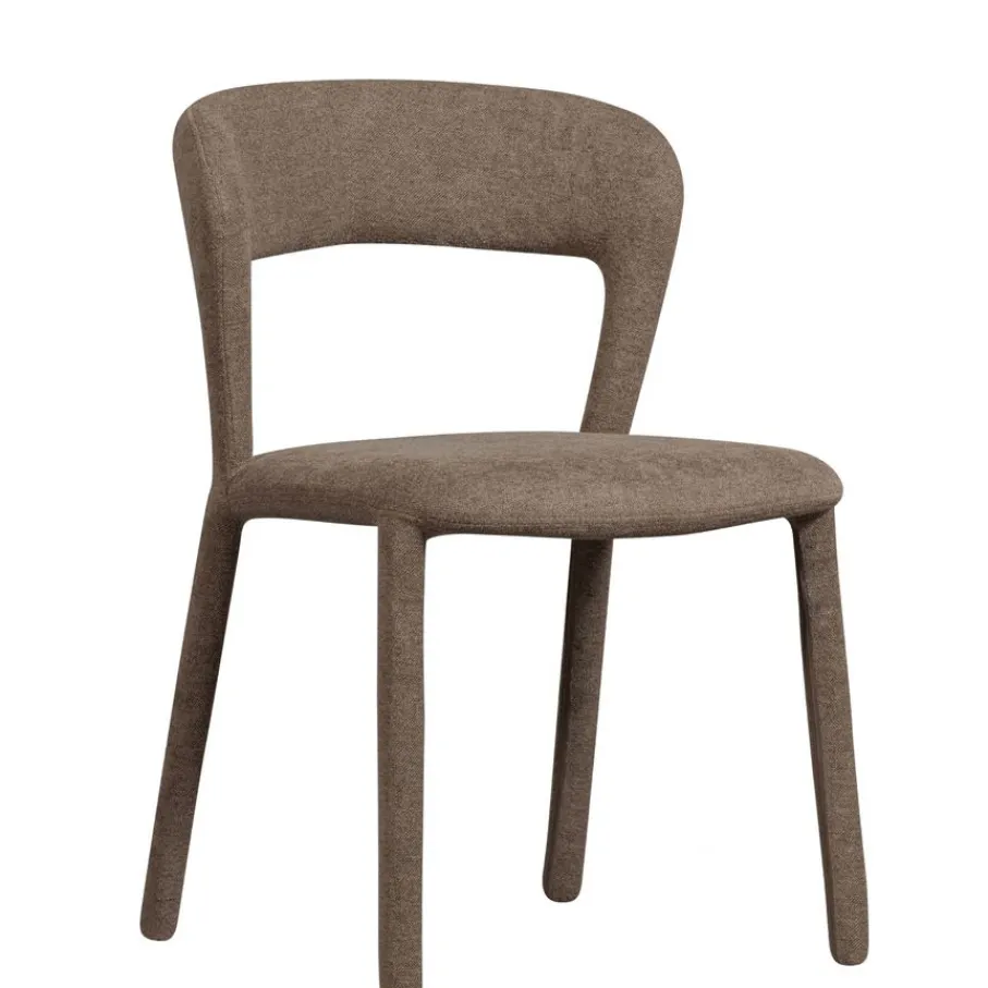 Eetkamerstoelen<WOOOD Eetkamerstoel Noble Taupe