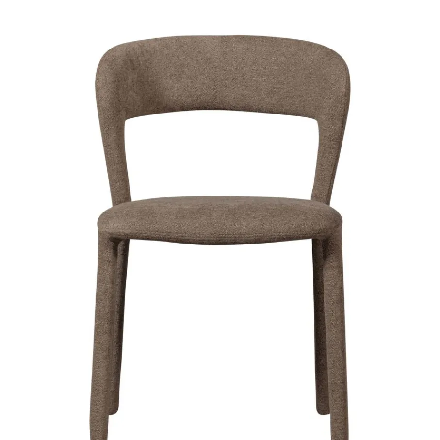 Eetkamerstoelen<WOOOD Eetkamerstoel Noble Taupe
