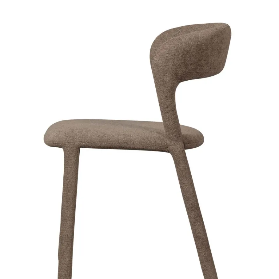 Eetkamerstoelen<WOOOD Eetkamerstoel Noble Taupe