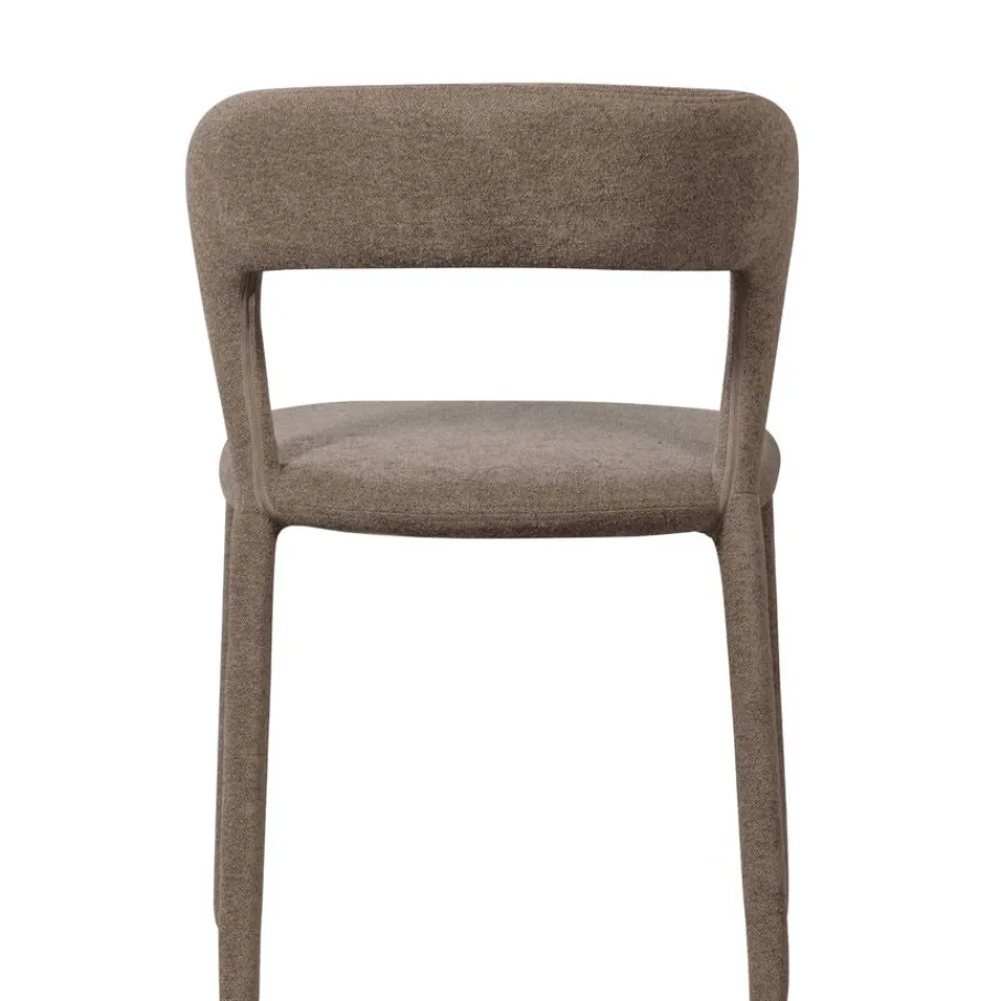 Eetkamerstoelen<WOOOD Eetkamerstoel Noble Taupe