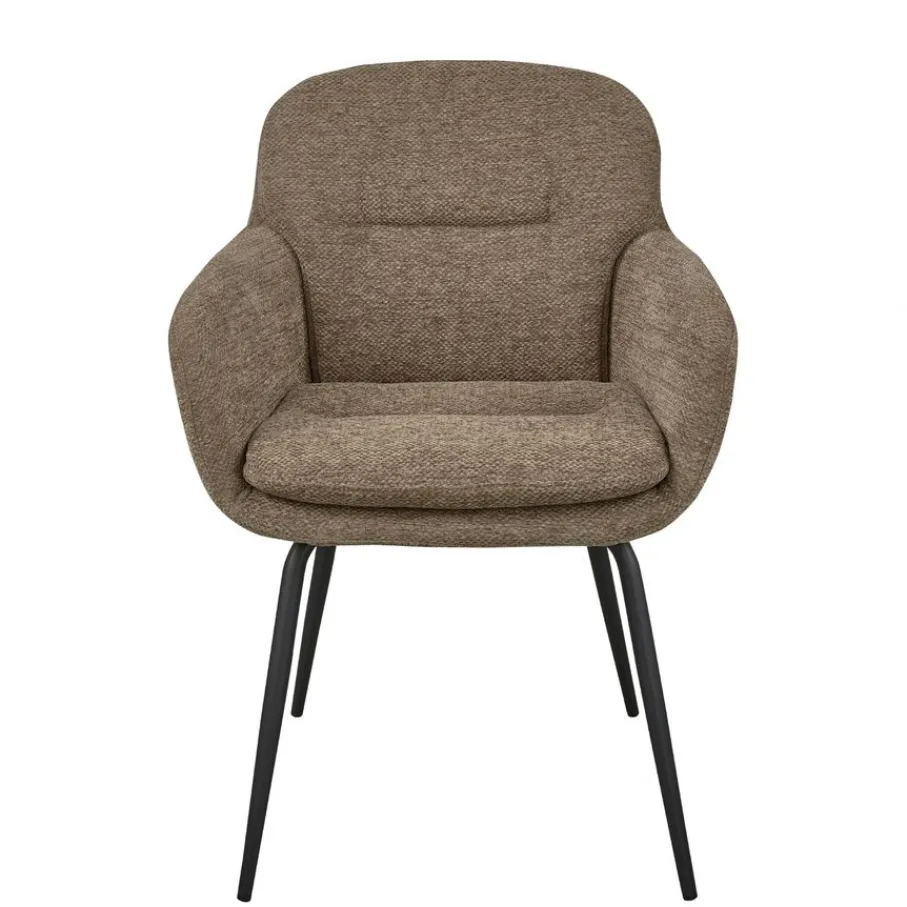 Eetkamerstoelen<WOOOD Eetkamerstoel Runa Zand