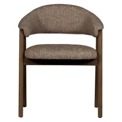 Eetkamerstoelen<WOOOD Eetkamerstoel Tunar Bruin