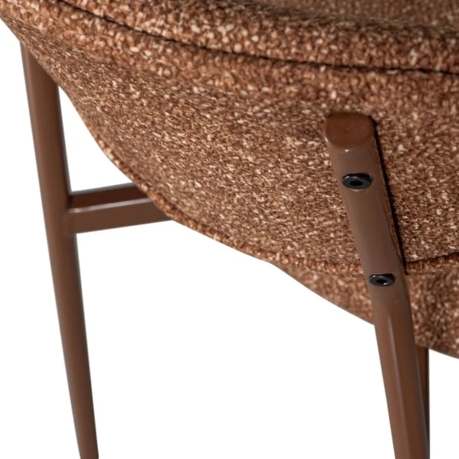 Eetkamerstoelen<WOOOD Eetkamerstoel Valor Bruin