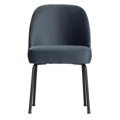Eetkamerstoelen<WOOOD Eetkamerstoel Vogue Blauw