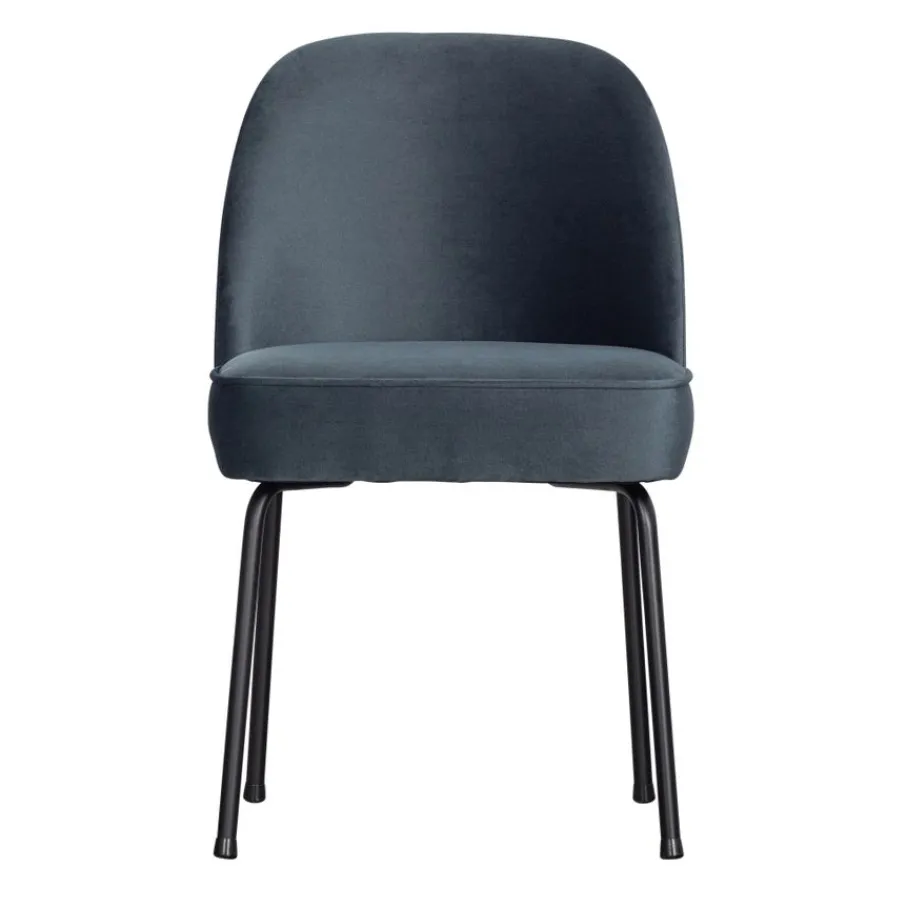 Eetkamerstoelen<WOOOD Eetkamerstoel Vogue Blauw