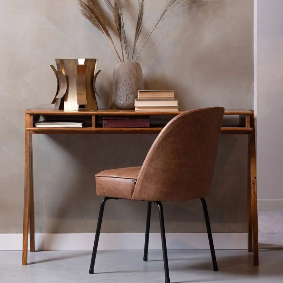 Eetkamerstoelen<WOOOD Eetkamerstoel Vogue Bruin