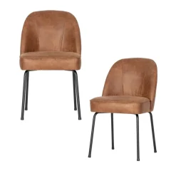 Eetkamerstoelen<WOOOD Eetkamerstoel Vogue Bruin