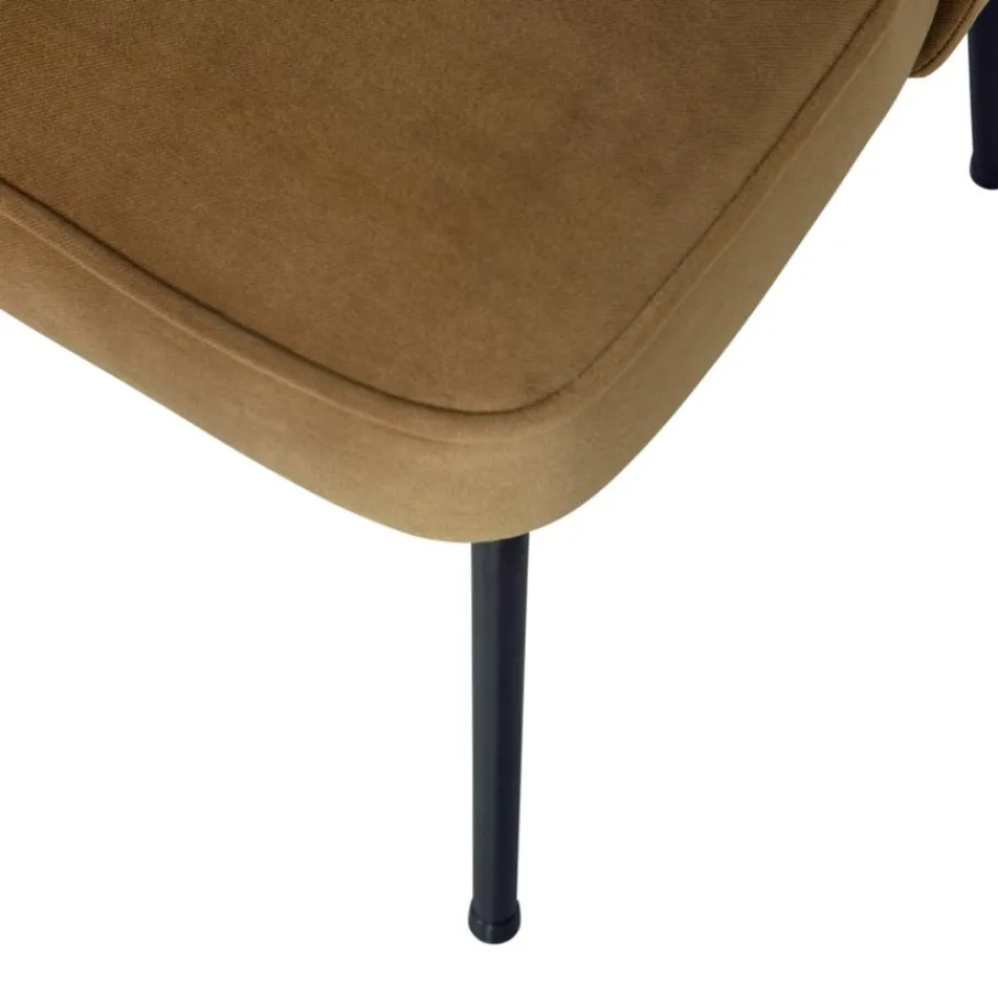 Eetkamerstoelen<WOOOD Eetkamerstoel Vogue Geel