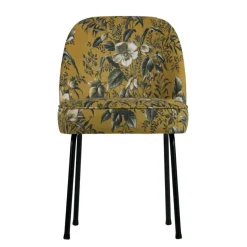 Eetkamerstoelen<WOOOD Eetkamerstoel Vogue Geel