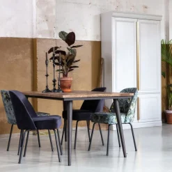 Eetkamerstoelen<WOOOD Eetkamerstoel Vogue Grijs