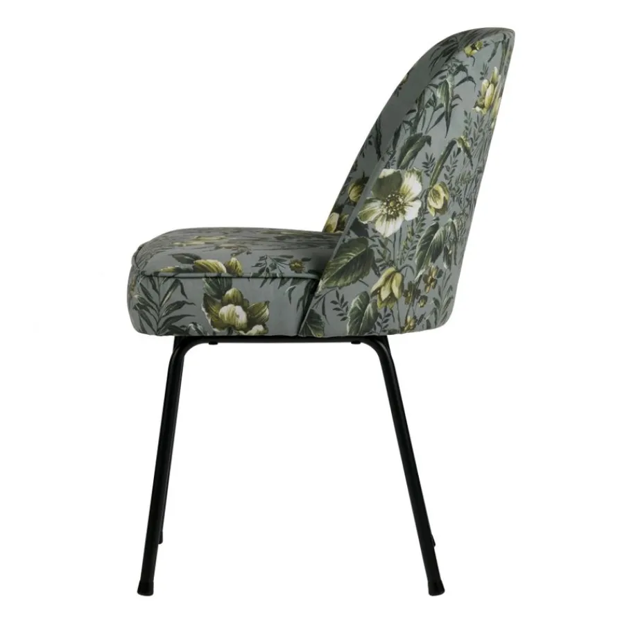 Eetkamerstoelen<WOOOD Eetkamerstoel Vogue Grijs