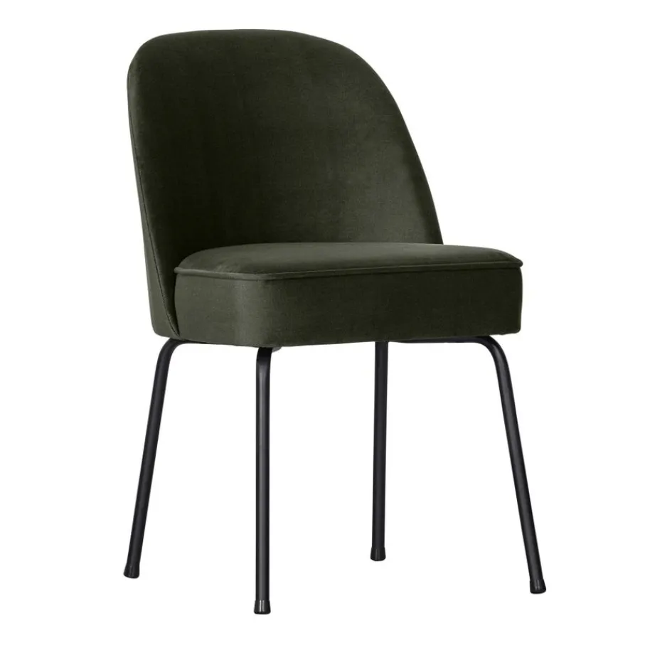Eetkamerstoelen<WOOOD Eetkamerstoel Vogue Groen