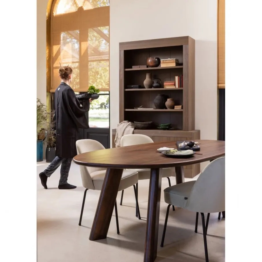 Eetkamerstoelen<WOOOD Eetkamerstoel Vogue Naturel