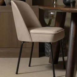 Eetkamerstoelen<WOOOD Eetkamerstoel Vogue Naturel