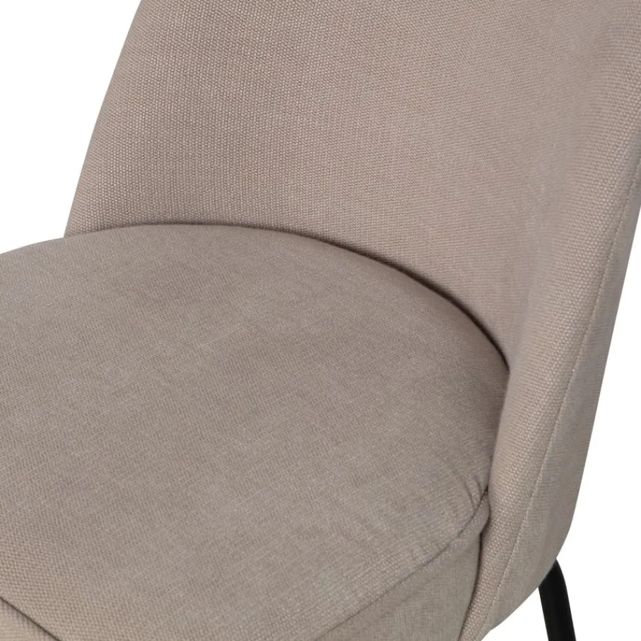 Eetkamerstoelen<WOOOD Eetkamerstoel Vogue Zand