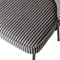 Eetkamerstoelen<WOOOD Eetkamerstoel Vogue Zwart/Grijs