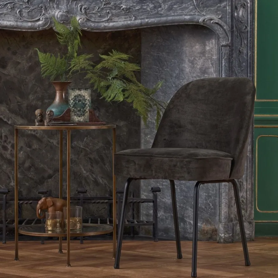 Eetkamerstoelen<WOOOD Eetkamerstoel Vogue Zwart