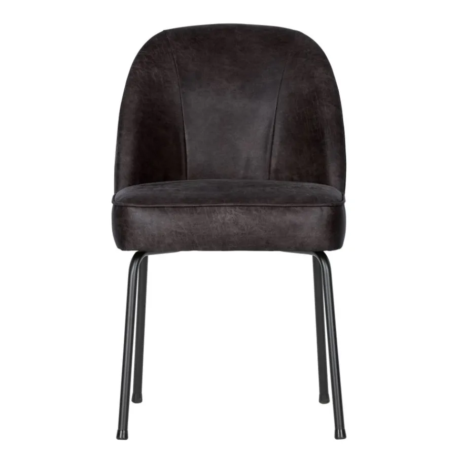 Eetkamerstoelen<WOOOD Eetkamerstoel Vogue Zwart