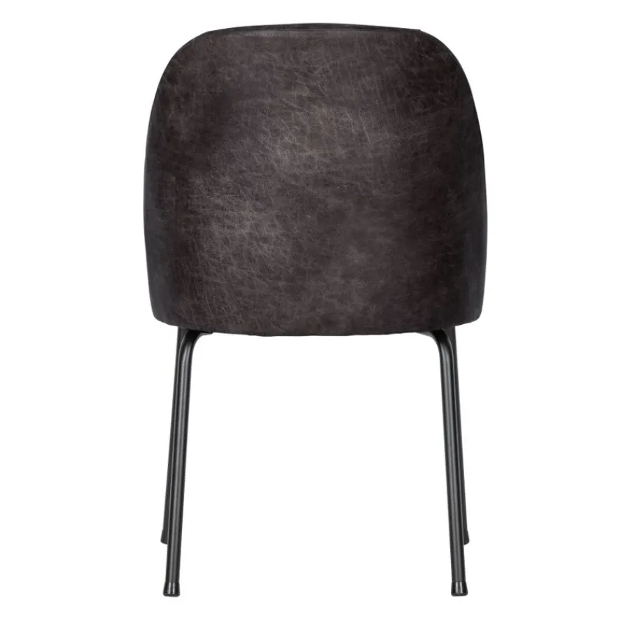 Eetkamerstoelen<WOOOD Eetkamerstoel Vogue Zwart
