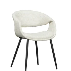 Eetkamerstoelen<WOOOD Eetkamerstoel Yossi Beige