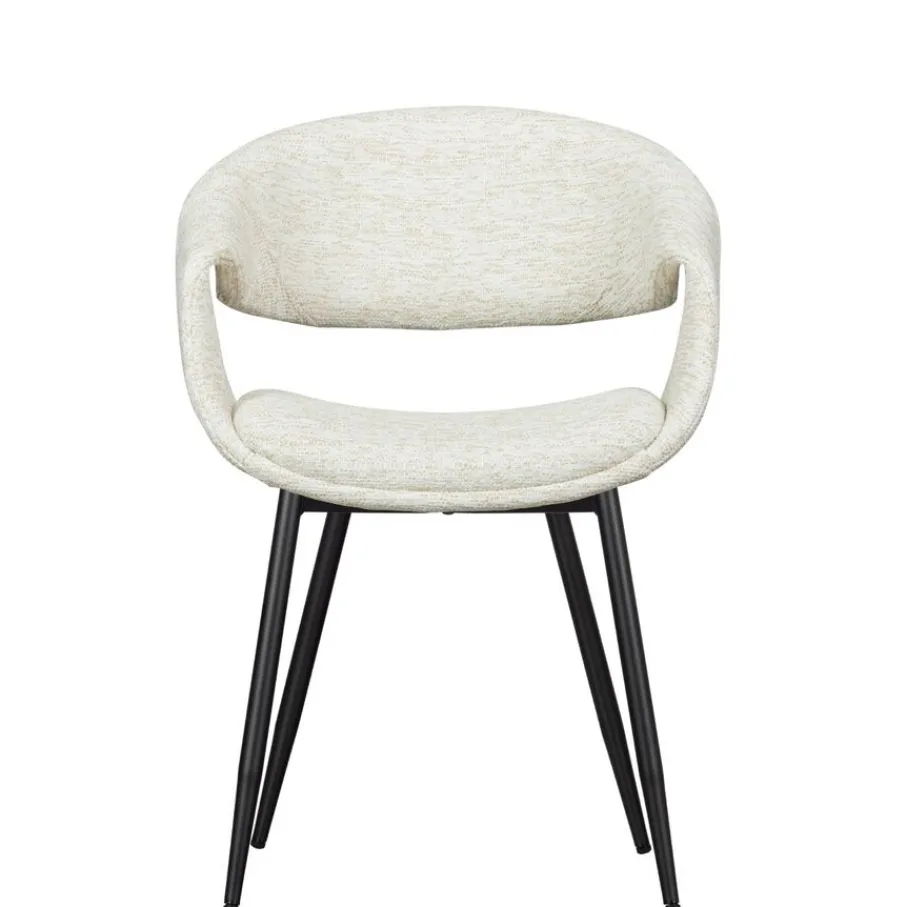 Eetkamerstoelen<WOOOD Eetkamerstoel Yossi Beige