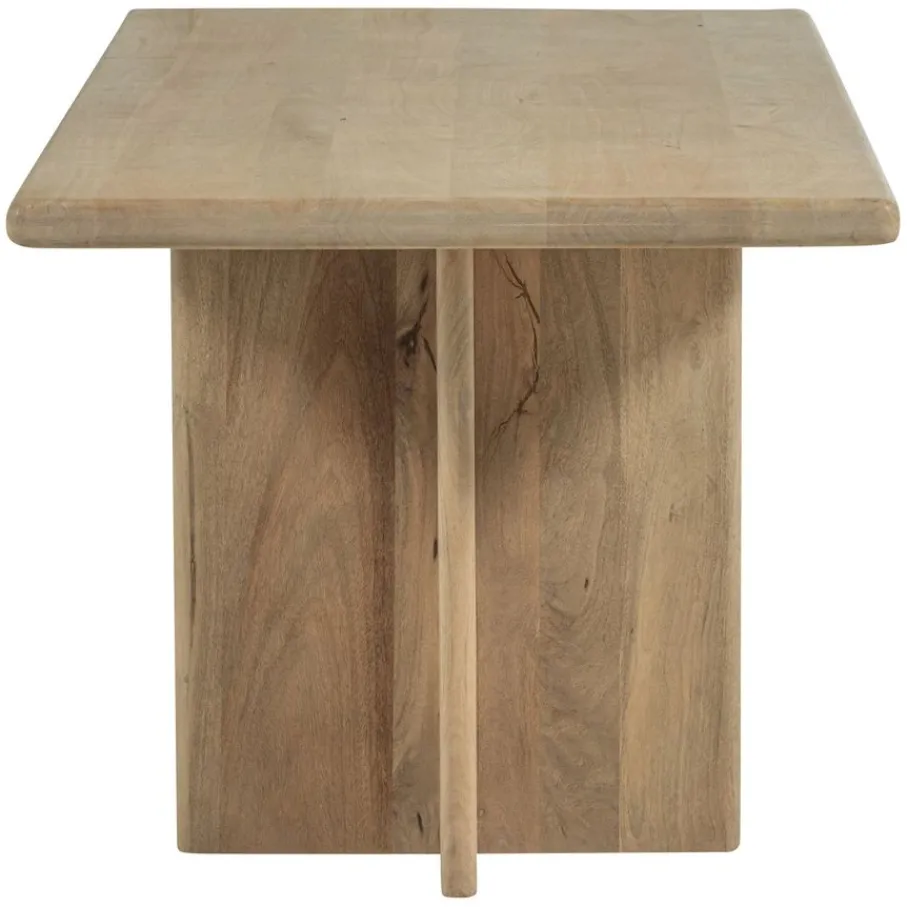 Eettafels<WOOOD Eettafel Ato Naturel - 220x90 cm