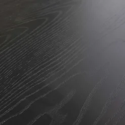 Eettafels<WOOOD Eettafel Bruno Zwart - Ø 120 cm