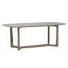 Eettafels<WOOOD Eettafel Ferion Mud - 180x90 cm