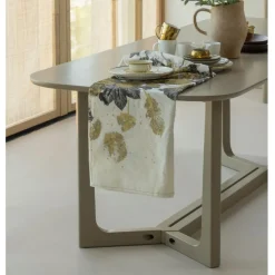 Eettafels<WOOOD Eettafel Ferion Mud - 180x90 cm