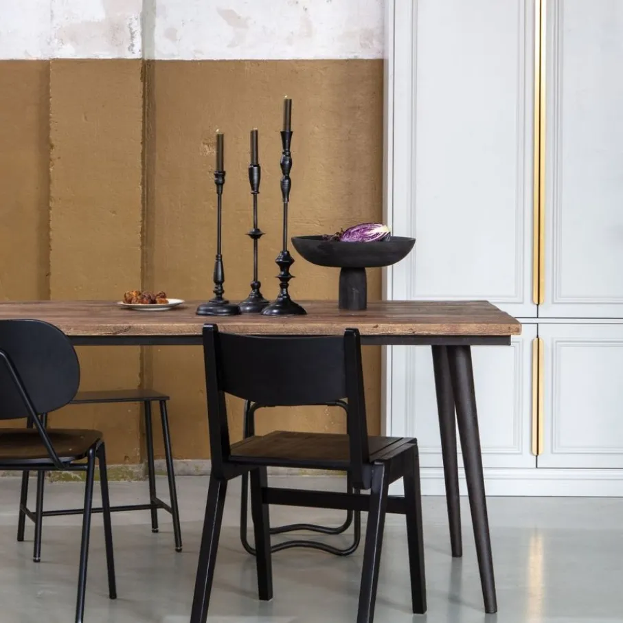Eettafels<WOOOD Eettafel Guild Bruin - 220x90 cm
