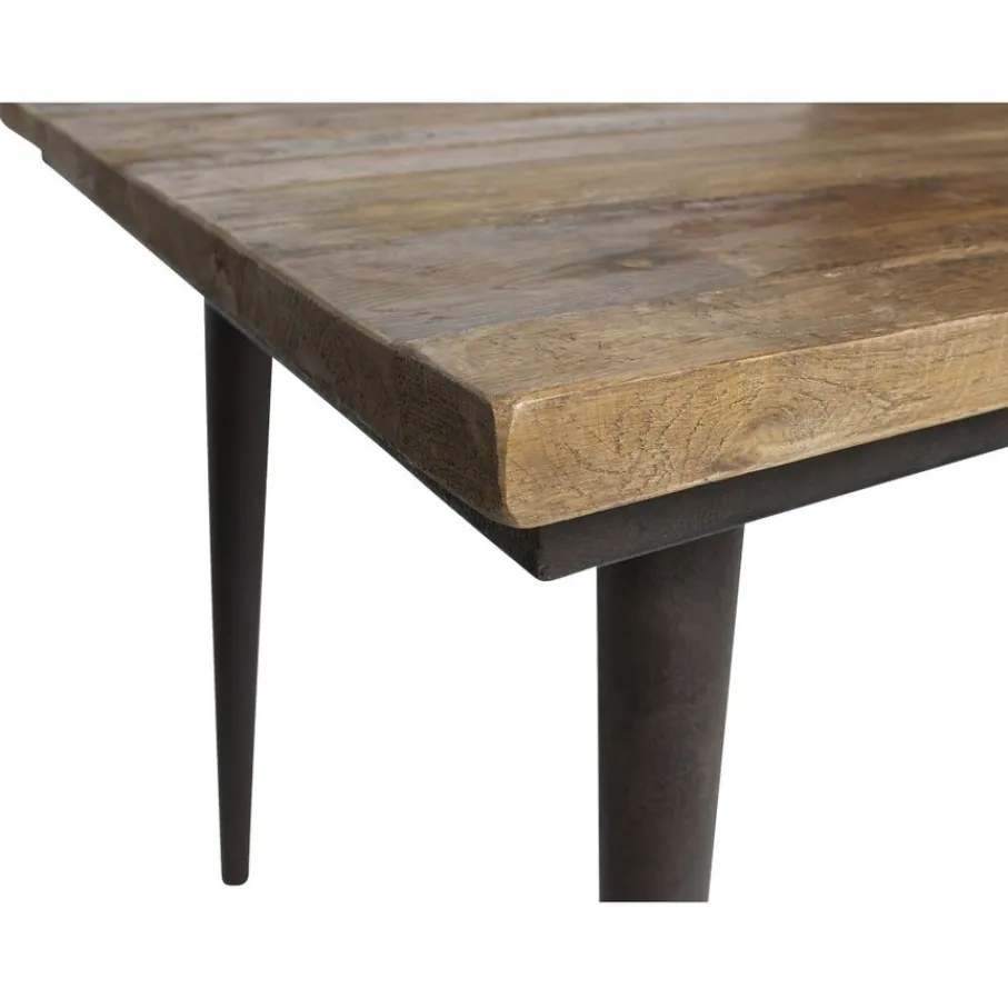 Eettafels<WOOOD Eettafel Guild Bruin - 220x90 cm