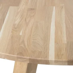 Eettafels<WOOOD Eettafel Rhonda Naturel - Ø 150 cm