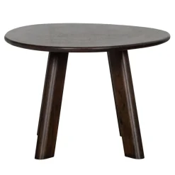 Eettafels<WOOOD Eettafel Roundly Bruin - 160x110 cm
