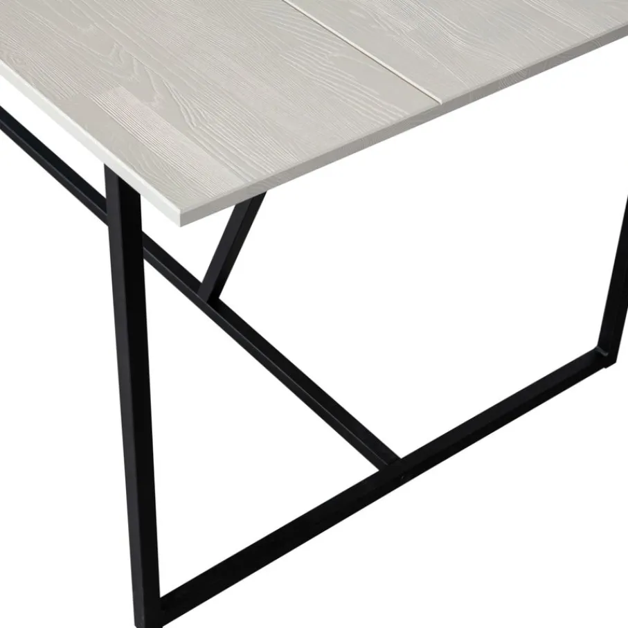 Eettafels<WOOOD Eettafel Silas Dust - 220x90 cm