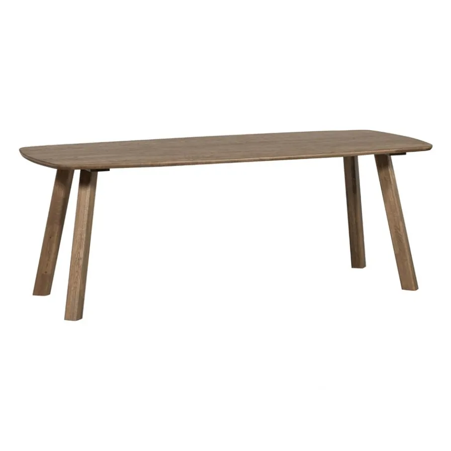 Eettafels<WOOOD Eettafel Tablo Bruin - 180x100 cm