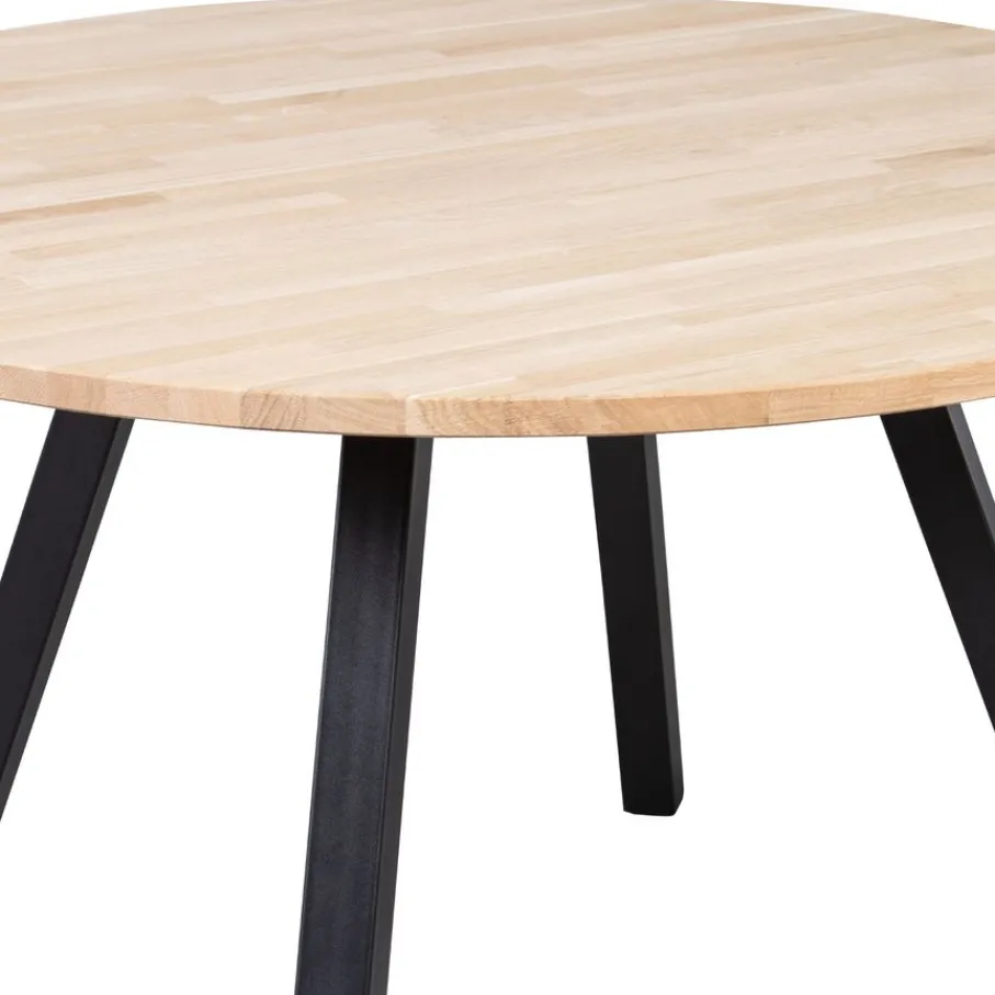 Eettafels<WOOOD Eettafel Tablo Naturel - Ø 120 cm