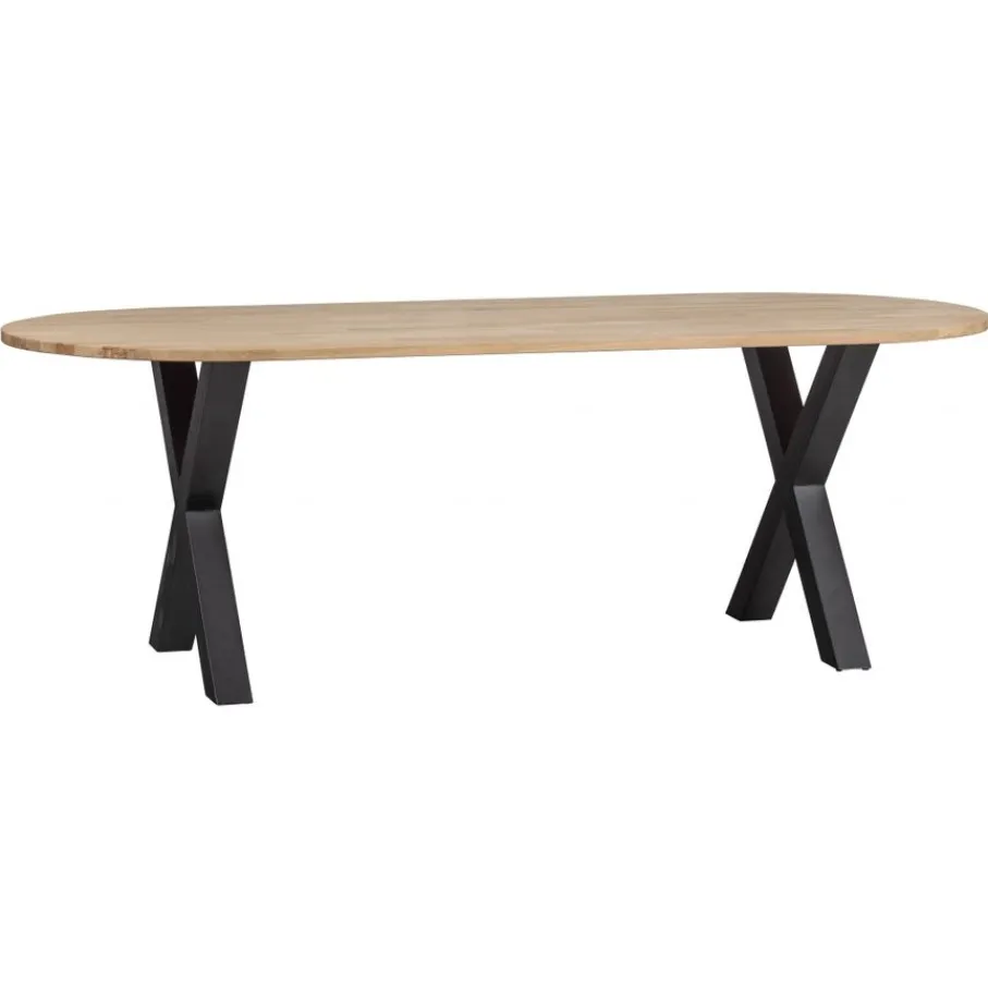 Eettafels<WOOOD Eettafel Tablo Naturel - 220x90 cm