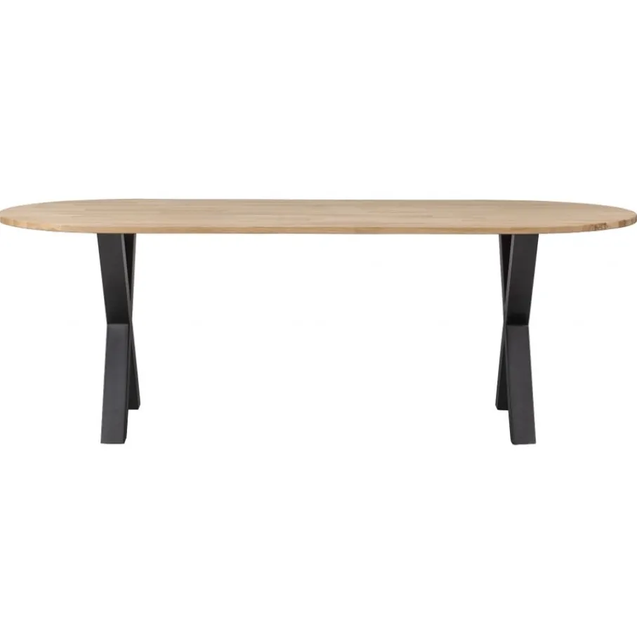 Eettafels<WOOOD Eettafel Tablo Naturel - 220x90 cm