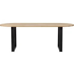 Eettafels<WOOOD Eettafel Tablo Naturel - 220x90 cm