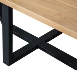 Eettafels<WOOOD Eettafel Tablo Naturel - 240x100 cm
