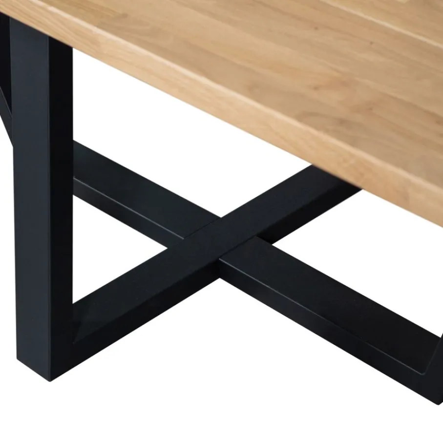 Eettafels<WOOOD Eettafel Tablo Naturel - 240x100 cm
