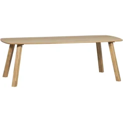 Eettafels<WOOOD Eettafel Tablo Naturel - 220x100 cm