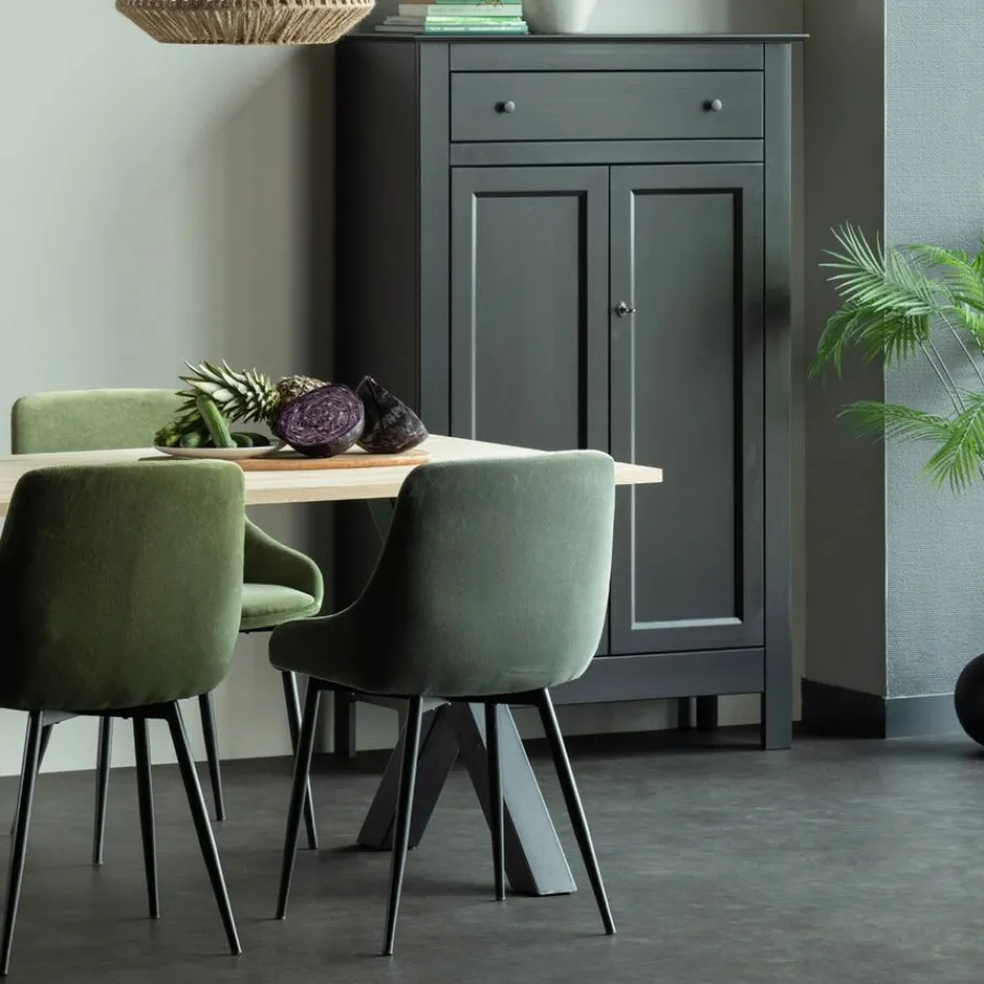 Eettafels<WOOOD Eettafel Tablo Naturel - 220x90 cm