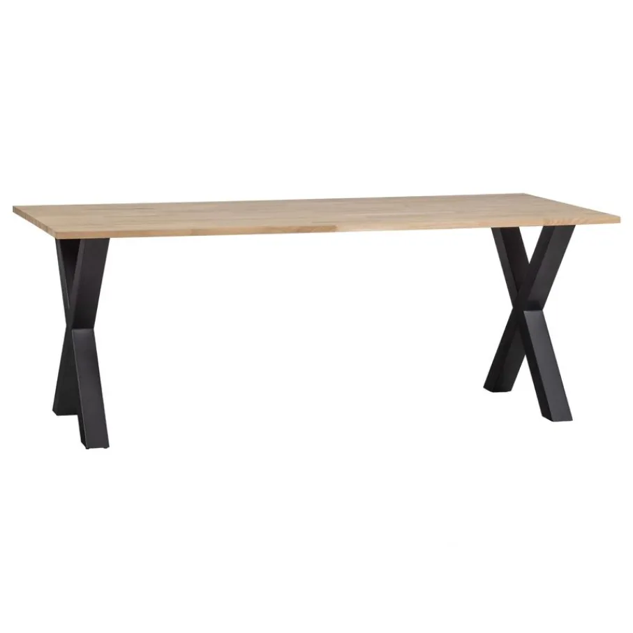 Eettafels<WOOOD Eettafel Tablo Naturel - 200x90 cm