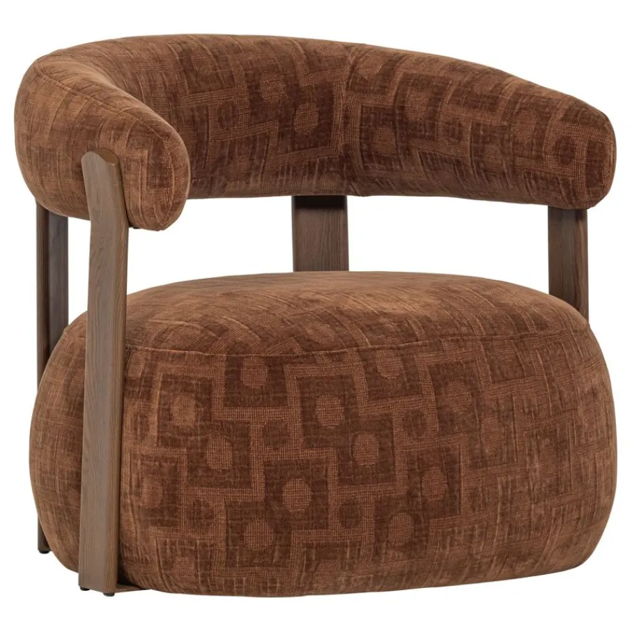 Fauteuils<WOOOD Fauteuil Foon Bruin